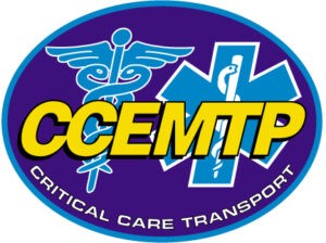 CCEMTP Critical Care Emergency Medical Transport Program logo