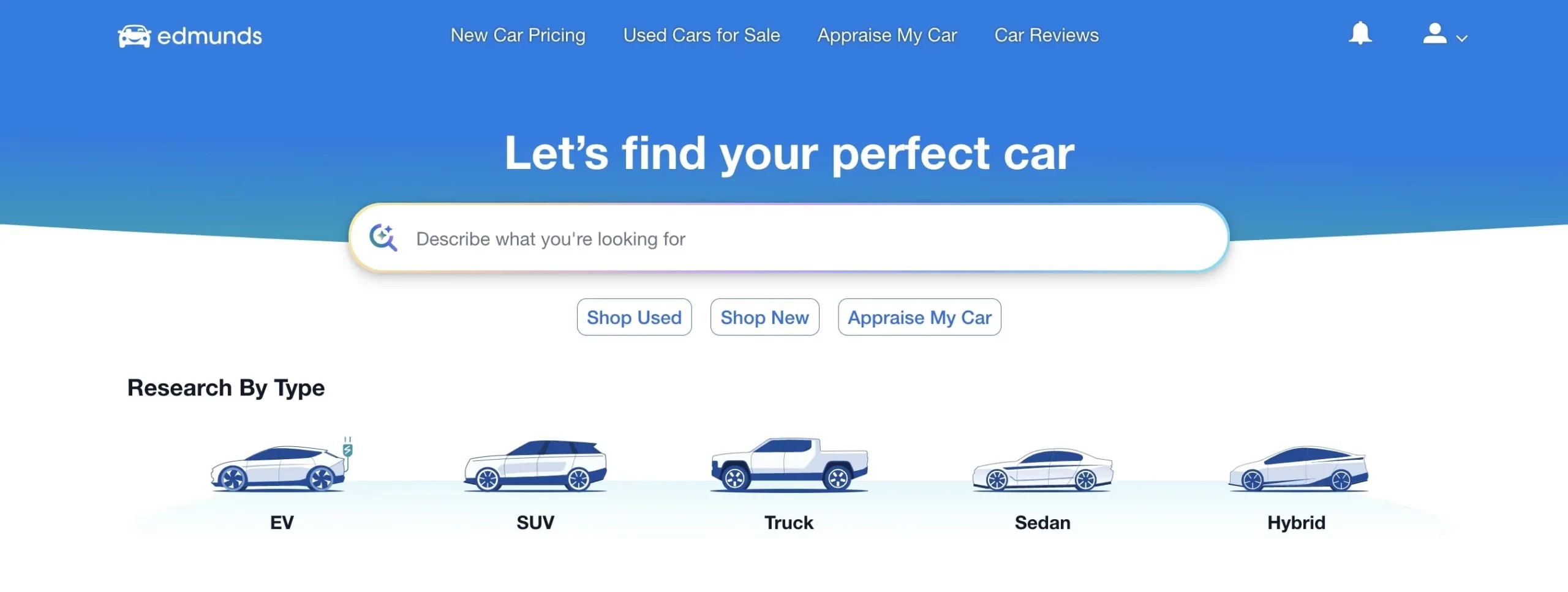 Explore new and used cars with Edmunds affiliate program