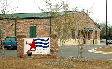 Exterior view of an Alabama Career Center building, emphasizing accessibility and community focus for free career training programs.